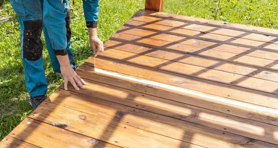 Outdoor floating deck featuring custom seating areas, decorative lighting, and modern design elements for family gatherings and entertaining guests.